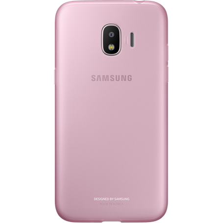 Coque semi-rigide Samsung EF-AJ250TP rose pour Galaxy J2 Pro J250 2018