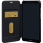 Etui folio noir pour Huawei Y6 2018