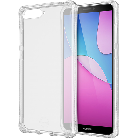 Coque semi-rigide Itskins Spectrum transparente pour Huawei Y6 2018