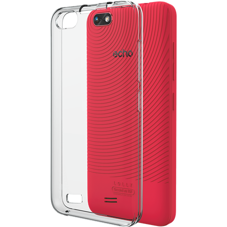 Coque semi-rigide transparente pour Echo Lolly 