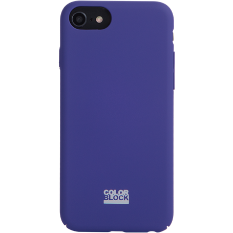 Coque rigide ultra violette Colorblock pour iPhone SE (2020)/8/7/6S/6