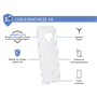 Coque Renforcée Samsung G Note 9 AIR Transparente - Garantie à vie For