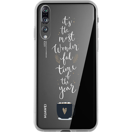 Coque rigide Wonderful time pour Huawei P20 Pro