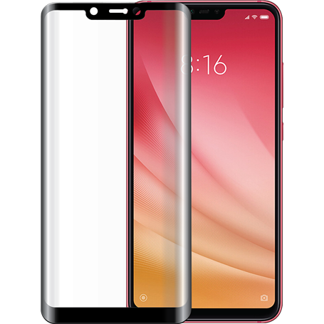 Protège-écran en verre trempé pour Xiaomi Mi 8 Lite