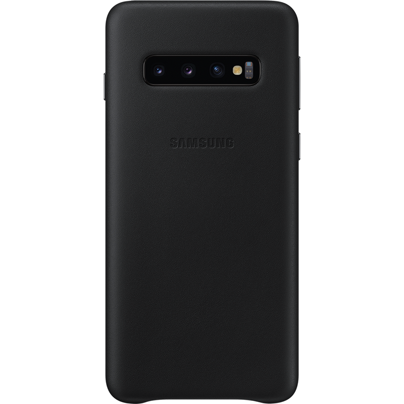 Coque en Cuir pour Samsung G S10 Noire Samsung