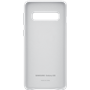 Coque rigide en cuir blanc Samsung EF-VG973LW pour Galaxy S10 G973