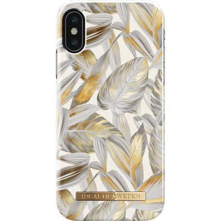 iPhone X/XS Fashion Case Platinum Leaves Ideal Of Sweden