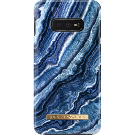 Coque Fashion Indigo Swirl pour Samsung G S10E Ideal Of Sweden
