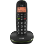 Pack de 2 DECT Sans fil PhoneEasy 100W duo Noir Doro