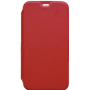 Folio en Cuir Rouge avec dos transparent pour Apple iPhone 11 Pro Beet