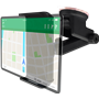 Support Voiture pour tablette Ajustable sur Pare-brise Noir Bigben