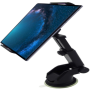 Support Voiture pour tablette Ajustable sur Pare-brise Noir Bigben