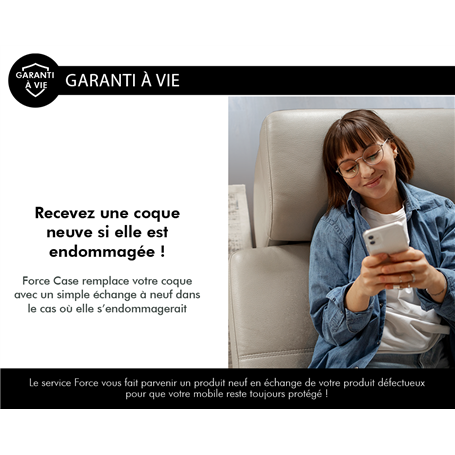 Coque Renforcée iPhone 12 / 12 Pro AIR Garantie à vie Transparente For