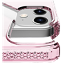 Coque Renforcée iPhone 12 mini Spectrum Clear Rose Itskins