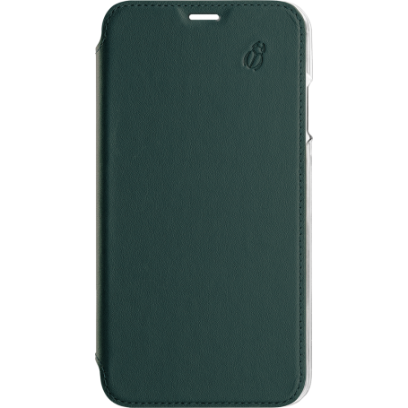 Folio Apple iPhone 6/7/8/SE/SE22 en Cuir Premium dos Crystal Vert Beet