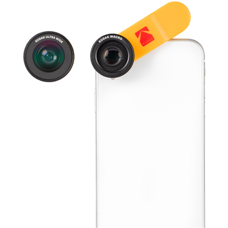 Kit d'objectif pour smartphone 2 en 1 Kodak
