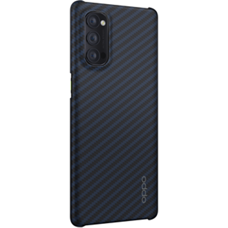 Coque Kevlar Noire pour Oppo Reno 4 Oppo