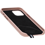 Coque iPhone 12 / 12 Pro Elysée en Cuir full covering Rose Artefakt