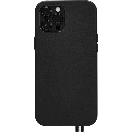 Coque iPhone 12 Pro Max Elysée en Cuir Noire Artefakt