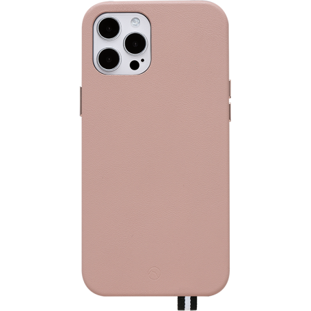Coque iPhone 12 Pro Max Elysée en Cuir Rose Artefakt