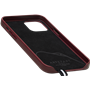 Coque iPhone 12 Pro Max Elysée en Cuir Bordeaux Artefakt
