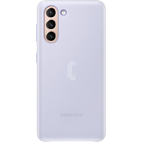 Coque avec affichage LED Violet pour Samsung G S21 5G Samsung