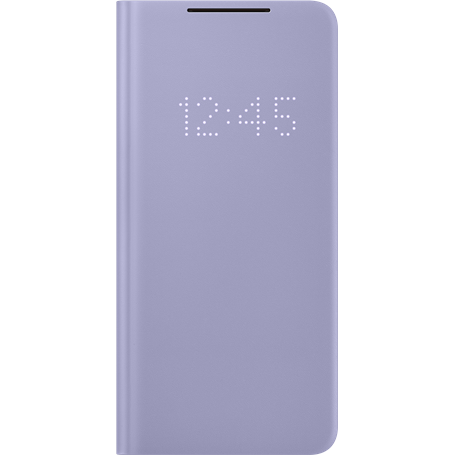 Folio LED View Cover Violet pour Samsung G S21+ 5G Samsung