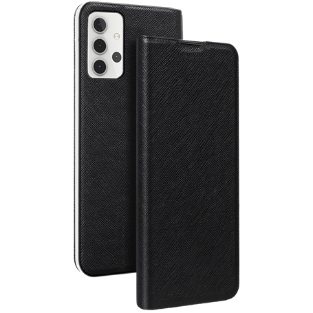 Etui Folio Samsung G A32 4G Noir - Porte-carte intégré Bigben