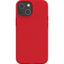 Coque Silicone SoftTouch Rouge pour iPhone 13 mini Bigben