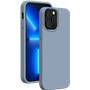 Coque Silicone SoftTouch Storm Blue pour iPhone 13 Pro Max Bigben