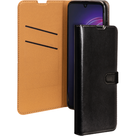 Etui Folio Wallet Vivo V21 4G/5G Noir - Fermeture avec languette aiman