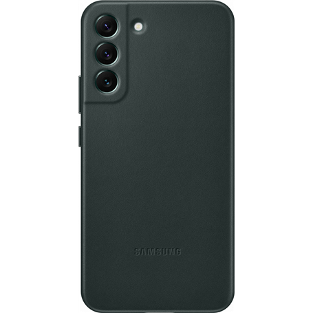 Coque Samsung G S22+ 5G en Cuir Vert Samsung