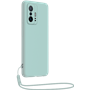 Coque Silicone + dragonne assortie Bleu ciel pour Xiaomi 11T / 11T Pro