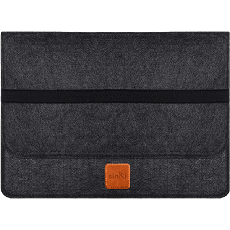Housse Certifié GRS Feutrine Ecoresponsable PC/Tablette 13" Anthracite