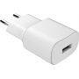 Chargeur maison USB A 2.4A FastCharge + Câble USB A/micro USB Blanc WO