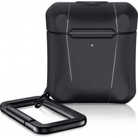 Coque Renforcée AirPods Spectrum Solid Noire Itskins