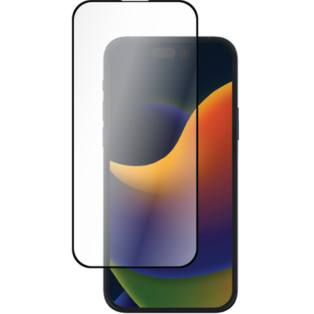 Protège écran 2.5D en Verre trempé pour iPhone 15 Pro Max + SmartFrame
