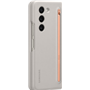 Coque Samsung G Z Fold 5 Standing Cover avec S Pen intégré Crème Samsu