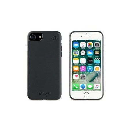 Coque Recycletek Noire: Apple iPhone Se/8/7/6S/6