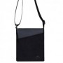 Cardiff Sac Noir En Toile 8"