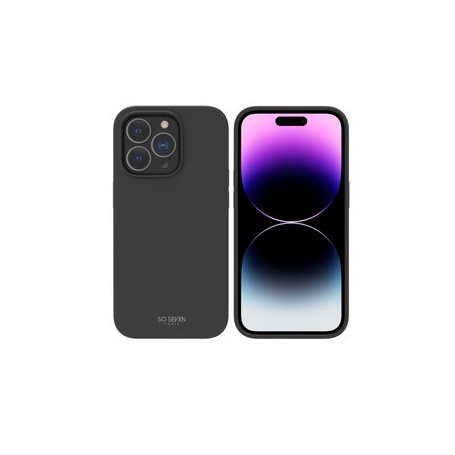 Coque Smoothie Recyclee Noir iPhone 14 Pro Max