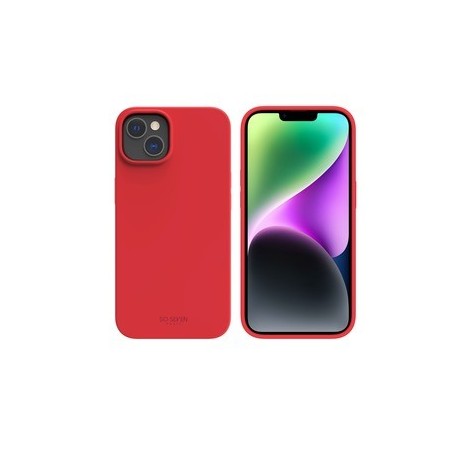 Coque Smoothie Recyclee Rouge iPhone 14 Plus