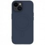 Magsafe Soft Touch Bleu Nuit iPhone 15