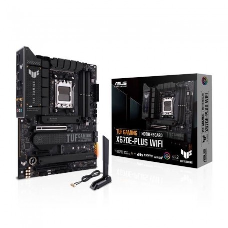 Asus TUF Gaming X670E-PLUS WIFI AMD X670 Emplacement AM5 ATX