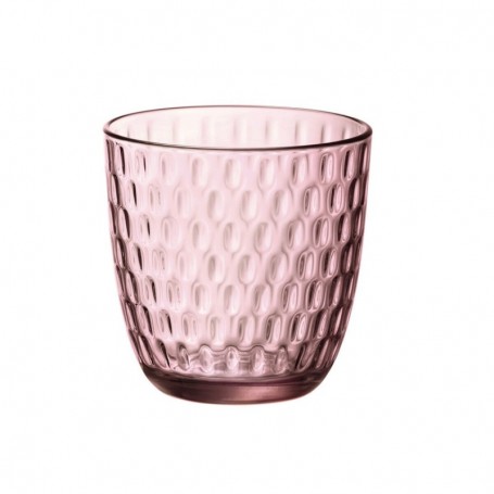 Set de Verres Bormioli Rocco Slot Lila 6 Unités Avec relief verre 290