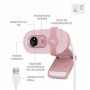 Logitech Brio 100 webcam 2 MP 1920 x 1080 pixels USB Rose