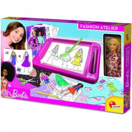 Studio de mode Barbie Fashion Workshop Poupée Tablet de Chevet