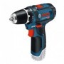 Bosch GSR 10,8-2-LI Professional Sans clé Noir, Bleu, Rouge