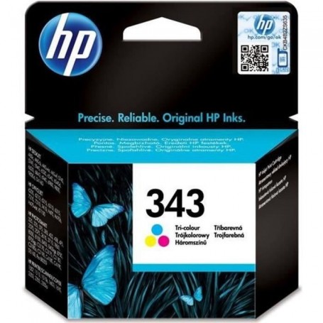 HP 343 cartouche d'encre trois couleurs authentique