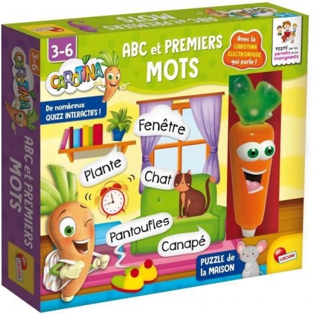 Jouet Educatif Lisciani Giochi ABC et Premiers Mots